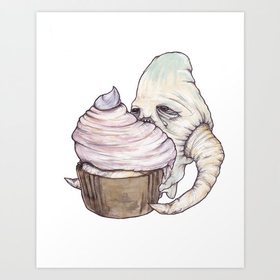 I Am Not A Cannibal Art Print