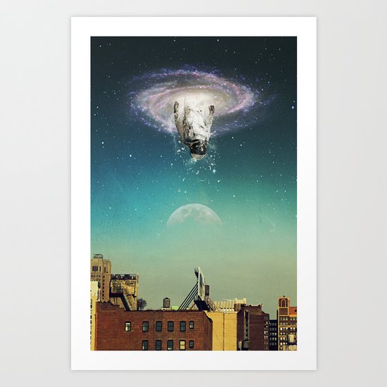 The Portal The Arrival Art Print