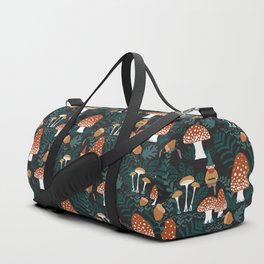 Mushroom Forest Gnomes Duffle Bag