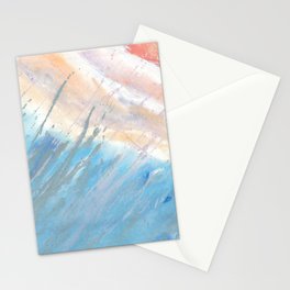 Wind in the waves Stationery Cards