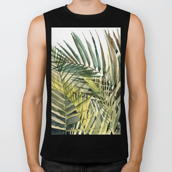 Arecaceae - household jungle #2 Biker Tank