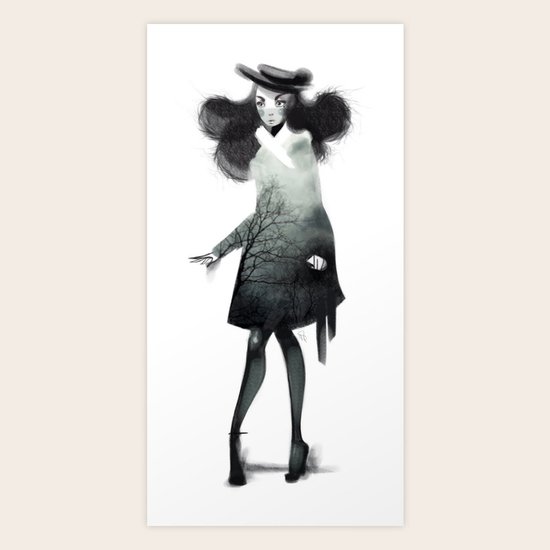 Fashion Doodle Art Print