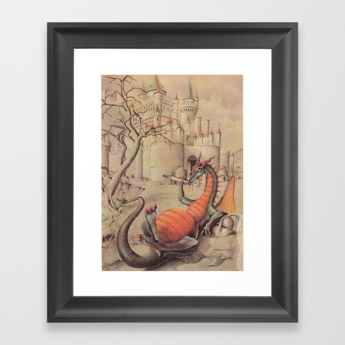 A Knight To Remember Framed Art Print
