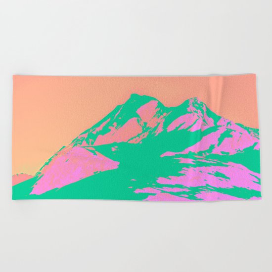 Mountain Top I Beach Towel