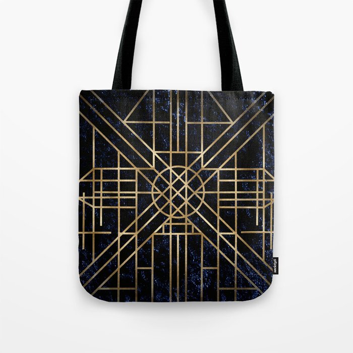 Art Deco design - velvet geo II Tote Bag
