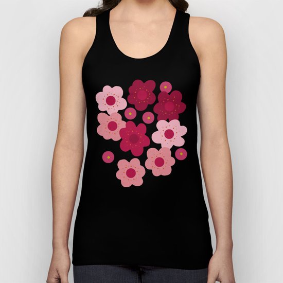 cherry blossom pop Unisex Tank Top