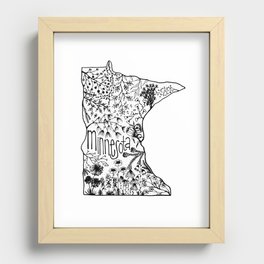 minnesota Recessed Framed Print