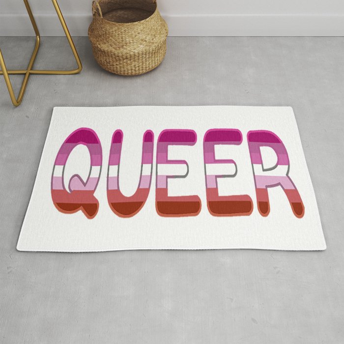 queer - lesbian Rug
