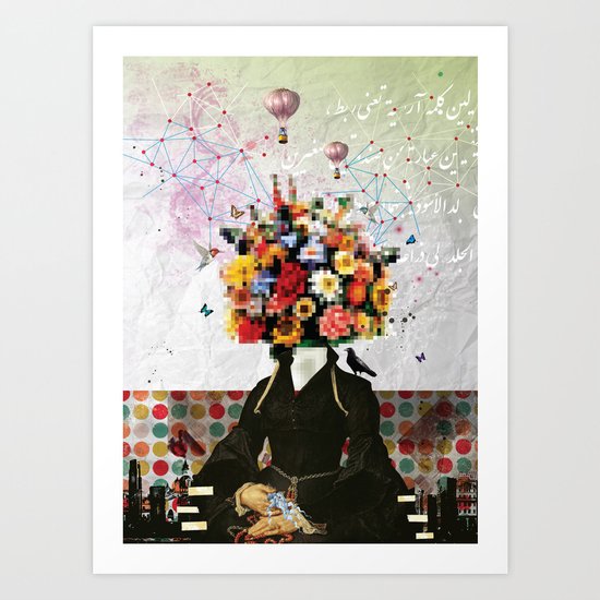 Madame Noon Art Print