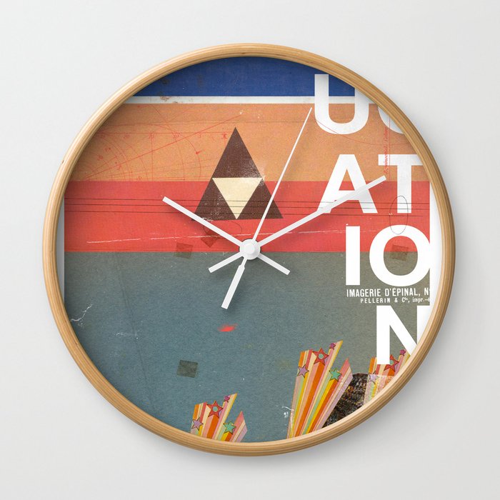 Education - prepare for your mind to be blown Wall Clock
