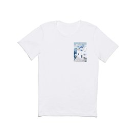 Vintage Santorini poster T Shirt