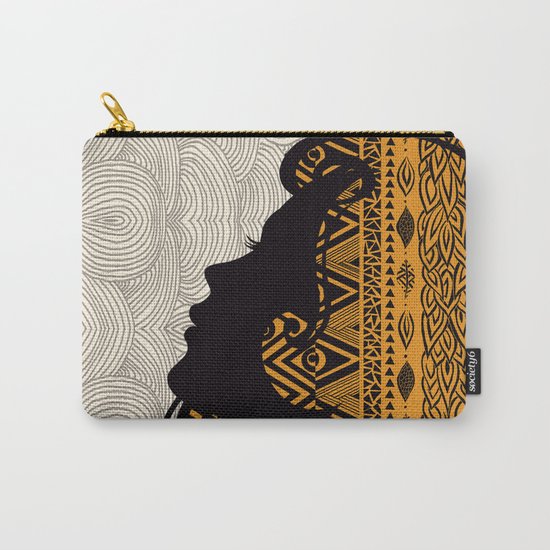 Tribal Dreams by Pom Graphic Design & Viviana Gonzalez Carry-All Pouch
