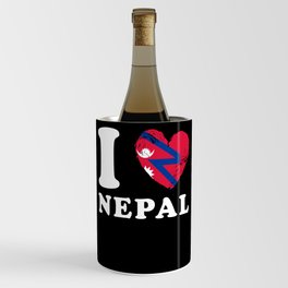 I Love Nepal Wine Chiller