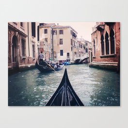 Venice by Gondola | Photograph Canvas Print