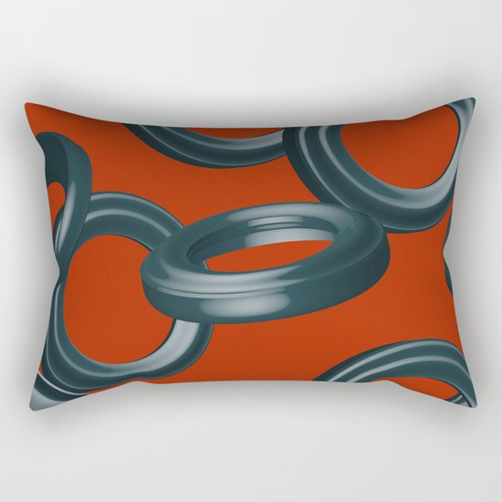 rings Rectangular Pillow
