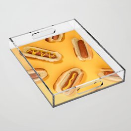 Hot Dogs  Acrylic Tray