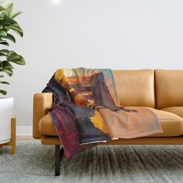 Temple of the Gods Throw Blanket