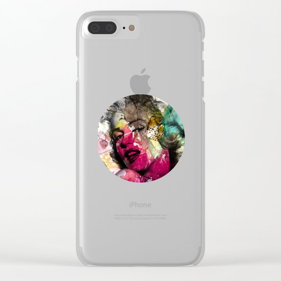 marilyn Clear iPhone Case