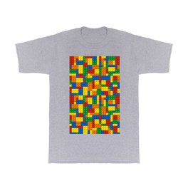Colored Building Blocks T Shirt