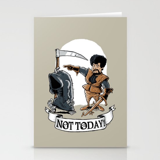 Not today! Stationery Cards