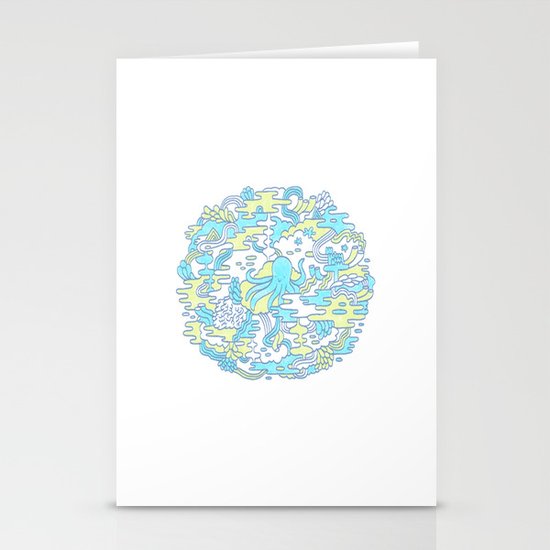 Ocean Zone Stationery Cards