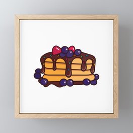 Pancake Framed Mini Art Print