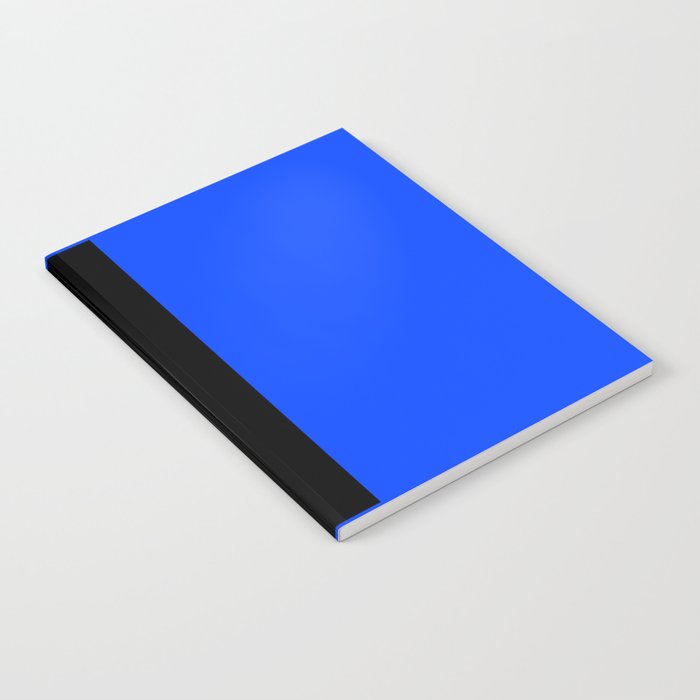 Letter I (Black & Blue) Notebook