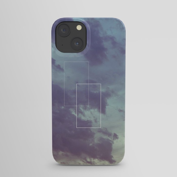 Rectangular sky iPhone Case