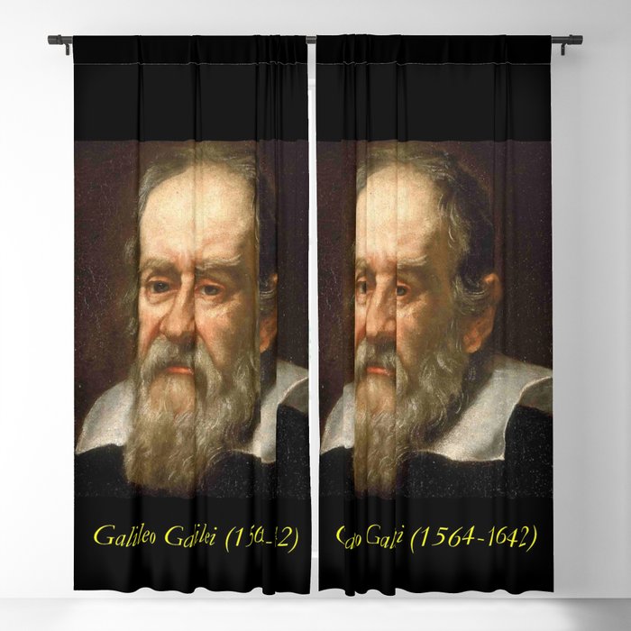 Justus Sustermans, portrait of Galileo Galilei Blackout Curtain