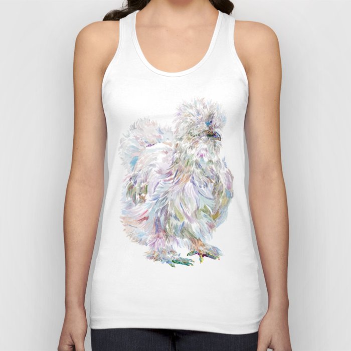 Silkie Chicken - Buchu Unisex Tank Top Silkie Chicken - Buchu Unisex Tank Top
