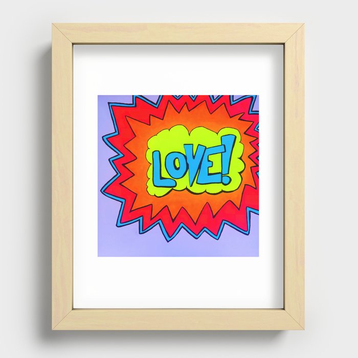 The Power of Love Recessed Framed Print