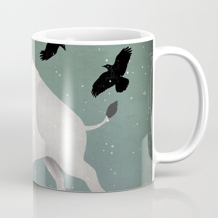 White Buffalo & Crows Coffee Mug