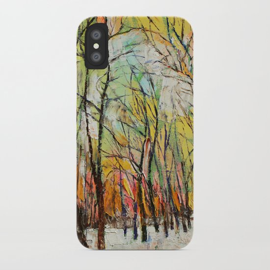 Winter Trees iPhone Case