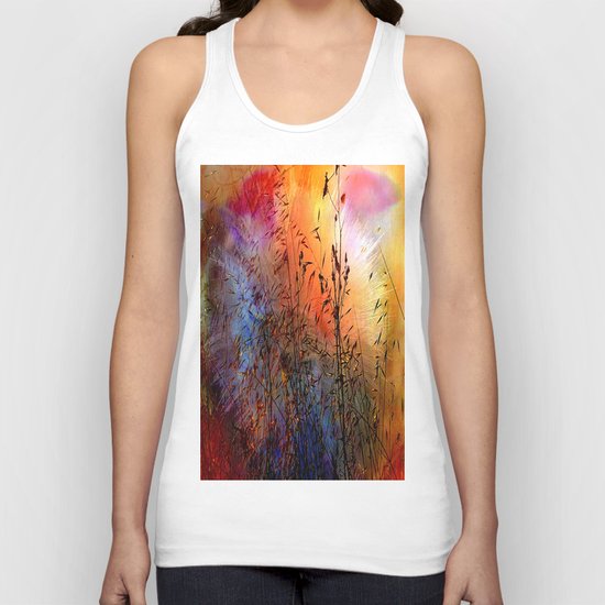 Vintage Nature explosion Unisex Tank Top