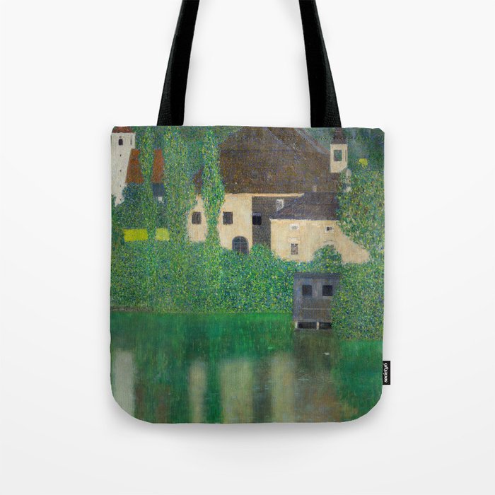 Gustav Klimt - Water Castle Tote Bag