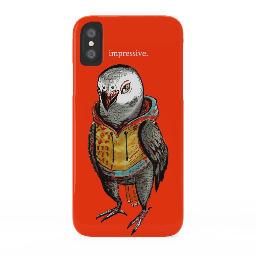 Impressive Parrot Phone Case by crowtesque