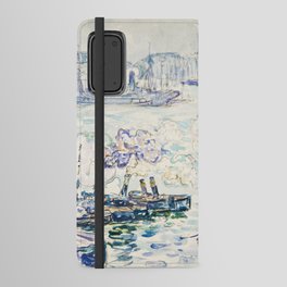 Rotterdam (1906) by Paul Signac Android Wallet Case