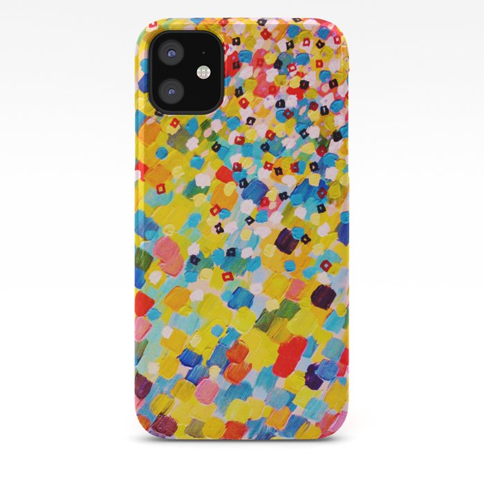 Swept Away 2 Vibrant Colorful Rainbow Mango Yellow Waves Mermaid