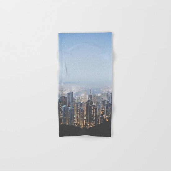 Hong Kong (portrait) Hand & Bath Towel