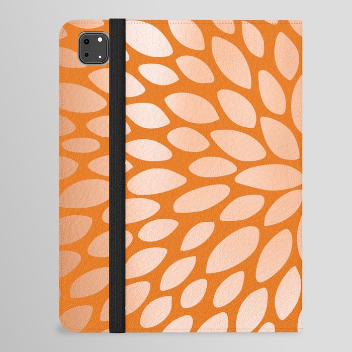Floral Bloom in Orange iPad Folio Case