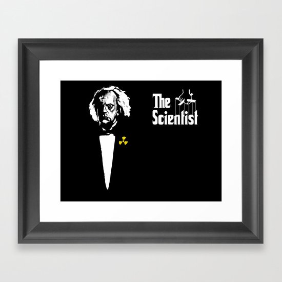 The Scientist Framed Art Print