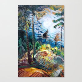 Emily Carr - British Columbia Landscape - Canada, Canadian Oil Painting - Group of Seven Canvas Print