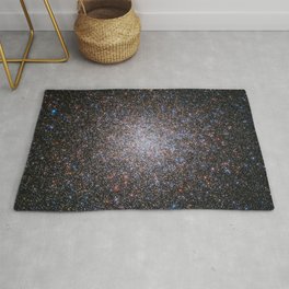Largest Star cluster, Messier 2. Constellation of Aquarius, The Water Bearer, about 55 000 light years away. Area & Throw Rug