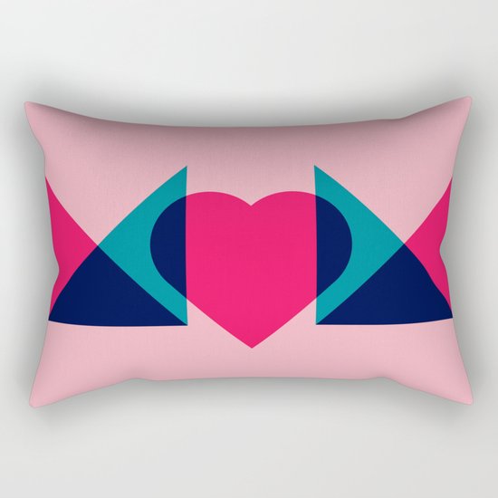 HEART MOM Rectangular Pillow