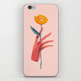 Hold That Flower iPhone Skin