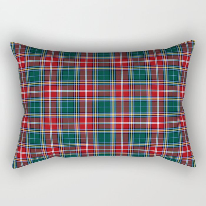 Clan MacWhirter Tartan Rectangular Pillow
