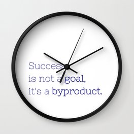 Success is not a goal, it's a byproduct. - Friday Night Lights collection Wall Clock | Peter Berg, Tami Taylor, Movies & TV, Tim Riggins, Tv Show, Coach Taylor, Graphicdesign, Typography, Quote, Success 