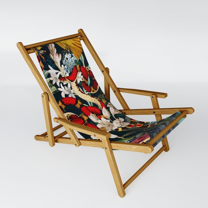Birds and Snakes II Sling Chair