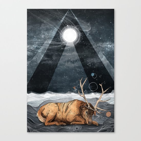 The Unsleeping Dream Canvas Print