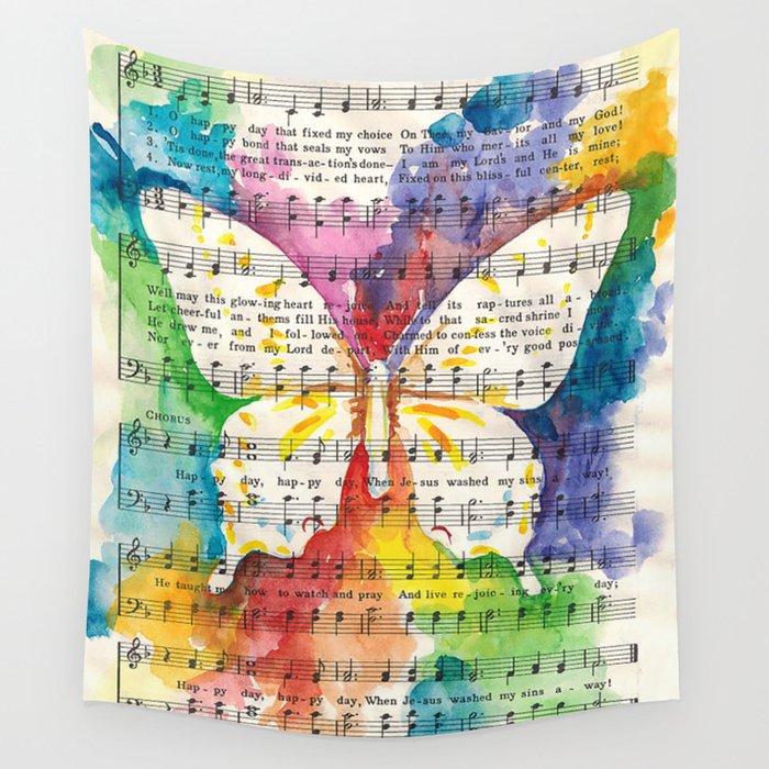 Music wall tapestry sales